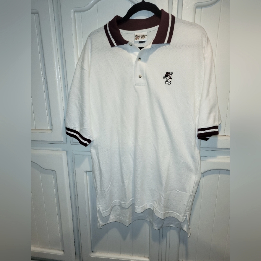 Official Walt Disney World large golf polo shirt.